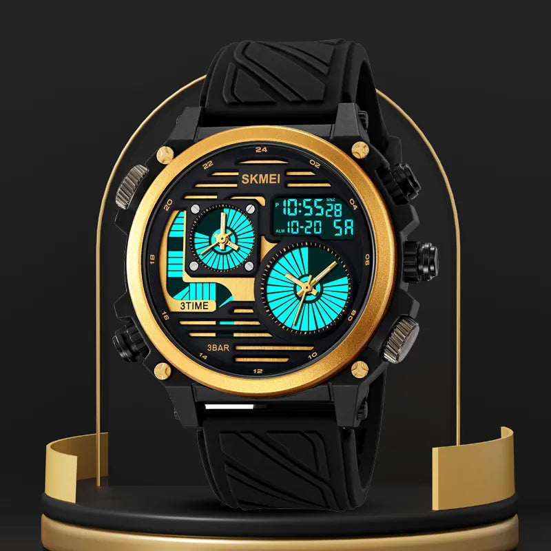 SKMEI 2202 : The Bold Watch for Bold Men – Style Meets Strength