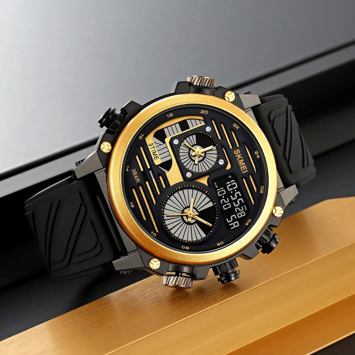 SKMEI 2202 : The Bold Watch for Bold Men – Style Meets Strength