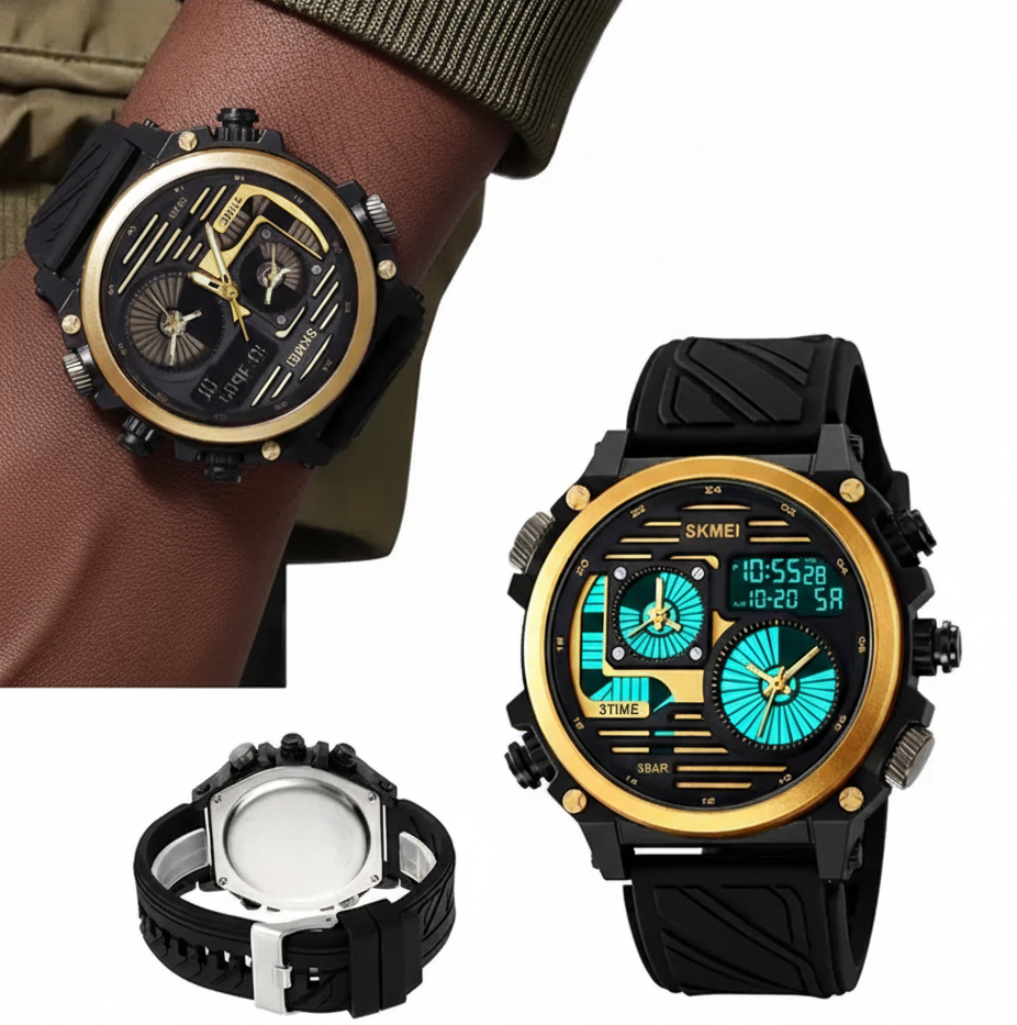 SKMEI 2202 : The Bold Watch for Bold Men – Style Meets Strength