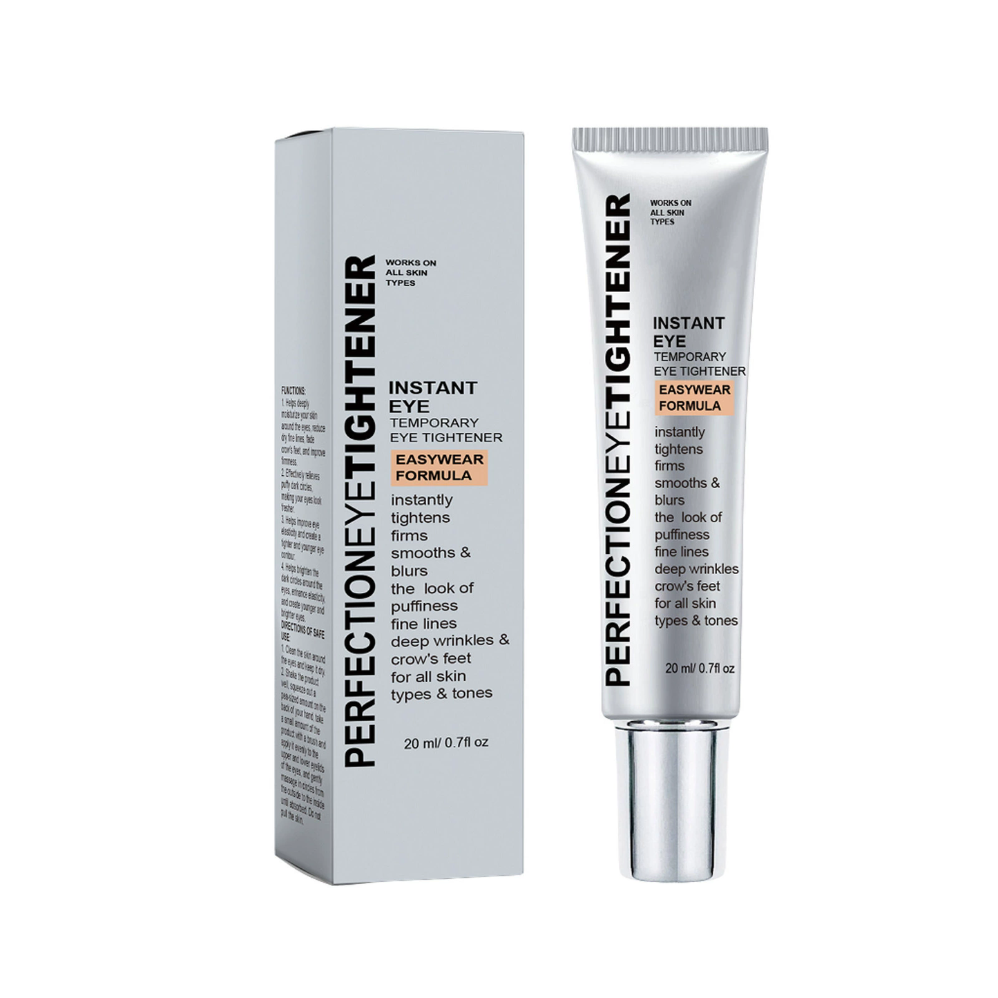 🌸 PERFECTING EYE TIGHTENER – New Formula, Ultimate Lift & Smooth Finish ✨
