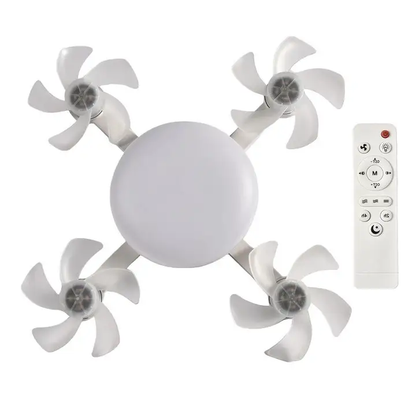 Modern Fan with LED Light 2-in-1 — The Perfect Solution for Tanzanian Homes! ⭐