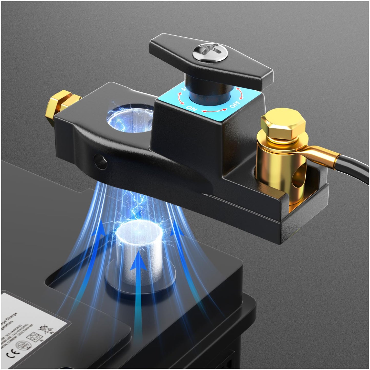 🔥 Battery Disconnect Switch – Power of Control in Your Hands!